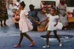 Girls, Sisters, Jamaica, 1964, 1960s, PFSV01P13_10B