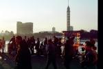 Nile River, Cairo Tower, Borg Al-Qahira, Free-standing Concrete Tower, landmark, Cairo, PFSV07P04_07