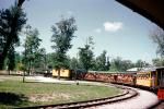 Railcars, Tour, Miniature Rail, Live Steamer, Story Book Forest, Ligonier Pennsylvania, May 1964, 1960s, PFTV03P15_15