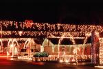 Christmas Lights, decoration, frontyard, house, home, Nipomo, PHCV02P07_03