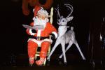 Santa Claus and Reindeer, 1950s, PHCV03P06_12