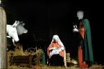 Oxen, Ass, Nativity Scene, Madonna and Child, Jesus, Mary, Joseph, Statue, Figurines, PHCV04P04_11