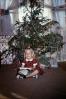 Smiling Girl, tree, December 1958, 1950s, PHCV04P08_05