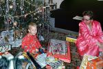 Boy, Presents, Service Station, Mom, Pajamas, Robe, 1950s, PHCV04P12_02