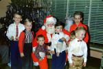 Boys with Santa Claus, 1950s, PHCV04P13_09