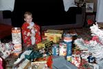 Boy with all his Presents, gifts, Tinkertoy, Truck, 1950s, PHCV04P14_11