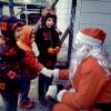 Santa Claus, girls, beard, PHCV05P01_11