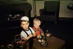 Boy, Easter Basket, Hat, 1950s, PHEV01P01_06