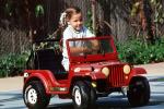 Toy Car, Jeep, Girl, Smiles, PLGV03P07_12