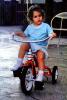 Tricycle, Girl, Legs, Backyard, July 1971, 1970s, PLGV03P15_02B