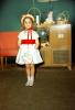 Girl, Chair, Television Console, Dress, Carpet, 1950s, PLPV01P06_11