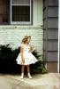 Girl, Backyard, Dress, 1950s, PLPV01P06_13