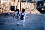 Schoolgirls, walkcing, Colonia Flores Magone, PLPV06P06_11
