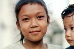 Girls, Face, Lips, Nose, Eyes, Kathmandu, Nepal, PLPV08P03_10