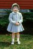 Cute Girl, Bonnet, Springtime, Easter, May 1960, 1960s, PLPV08P11_15B