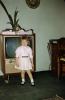 Little Girl in front of a Television, 1950s, PLPV11P13_03