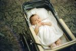 Baby in a Stroller, girl, dress, 1950s, PLPV15P08_03