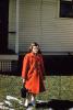 Pensive Girl, Face, Tween, Glasses, Coat, 1960s, PLPV15P09_01
