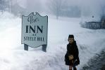 Girl in the snow, The Inn at Steele Hill, New Hampshire, 1959, 1950s, PLPV16P11_07