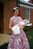 Mother with her Baby, hat, smiles, dress, formal, 1950s, PMCV04P04_09