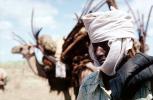 Man with Camel, Refugee from war, Nomad, Nomadic, Somalia, PORV03P02_02