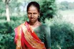 Woman, Female, Sari, near Ahmedabad, PORV08P09_14