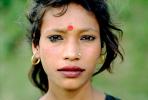 Girl, Face, Beauty, Nepal, PORV08P13_09.0750
