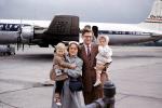 N37549, Father Mother, Children, son, Family, daughter, Douglas DC-6B, Main Liner Detroit,1950s, R-2800, 1950s, PORV24P09_03
