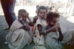 Girls in a Refugee Camp, near the Ethiopia Somalia border, African Diaspora, POVV01P01_11