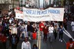 Great Peace March banner, Martin Luther King Jr. Day Parade, MLK, June 20 1986, 1980s, PRSV02P01_03