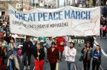 Great Peace March banner, Martin Luther King Jr. Day Parade, MLK, June 20 1986, 1980s, PRSV02P01_05