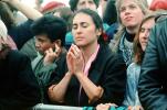 Prayer, praying, woman, Earth Day 1990, PRSV03P07_14