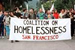 Coalition on Homelessness, Peoples Park Protest, Berkeley California, August 1991, PRSV04P13_17