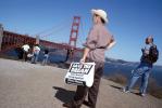 Golden Gate Bridge, No on Proposition 209 Protest, 28 August 1997, PRSV05P12_19