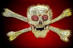 skull and crossbones, Jolly Roger, buccanear, PTGV01P15_12