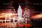 Virgin Mary Statue, Praying, Candles, Altar, Flowers, La Madeleine Church, RCTV01P08_13