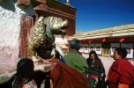 Golden Dragon, Shrine, buildings, people, Lhasa, RCTV03P09_17
