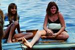 Girls, Water, Sailboat, 1960s, SALV01P05_18C