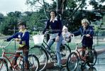Family out on Bicycles, Tiburon, 1978, SBYV01P01_05
