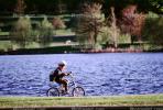 Boy, lake, park, trees, water, helmet, Ottawa, Canada, SBYV03P06_11