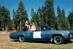 Homecoming Queens, 1970 Buick LeSabre, North Tahoe High School, Placer County, Tahoe City, May 1975, SFCV01P03_01