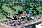 Golf Club, Building, pond, lake, parked cars, SGFV01P06_11