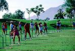Driving Range, practice, golfers practicing, Palm Springs, SGFV01P09_16