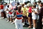 OJ Simpson carrying the Olympic Torch, Ocean Blvd, SOLV01P02_16