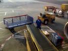Ground Equipment, Belt Loader, Baggage Cart, Cargo Tractor, ground personal, LAX, TAAD01_084