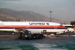 N370UA, United Airlines UAL, Boeing 737-322, Burbank-Glendale-Pasadena Airport (BUR), CFM56-3C1, CFM56, TAFV08P12_17