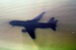 Landing Shadow, airborne, flight, flying, Boeing 767, TAFV10P11_13