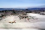 Terminals, Boeing 737, Southwest Airlines SWA, Lindbergh Field, San Diego International Airport, SAN, California, USA, Point Loma, TAFV10P12_03