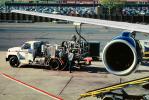 Boeing 757, Rolls-Royce RB-211 Jet Engine, Refueling Truck, Fuel, Burbank-Glendale-Pasadena Airport (BUR), Ground Equipment, TAFV13P07_15