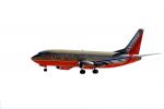Boeing 737 photo-object, Southwest Airlines SWA, object, cut-out, cutout, TAFV14P15_08F